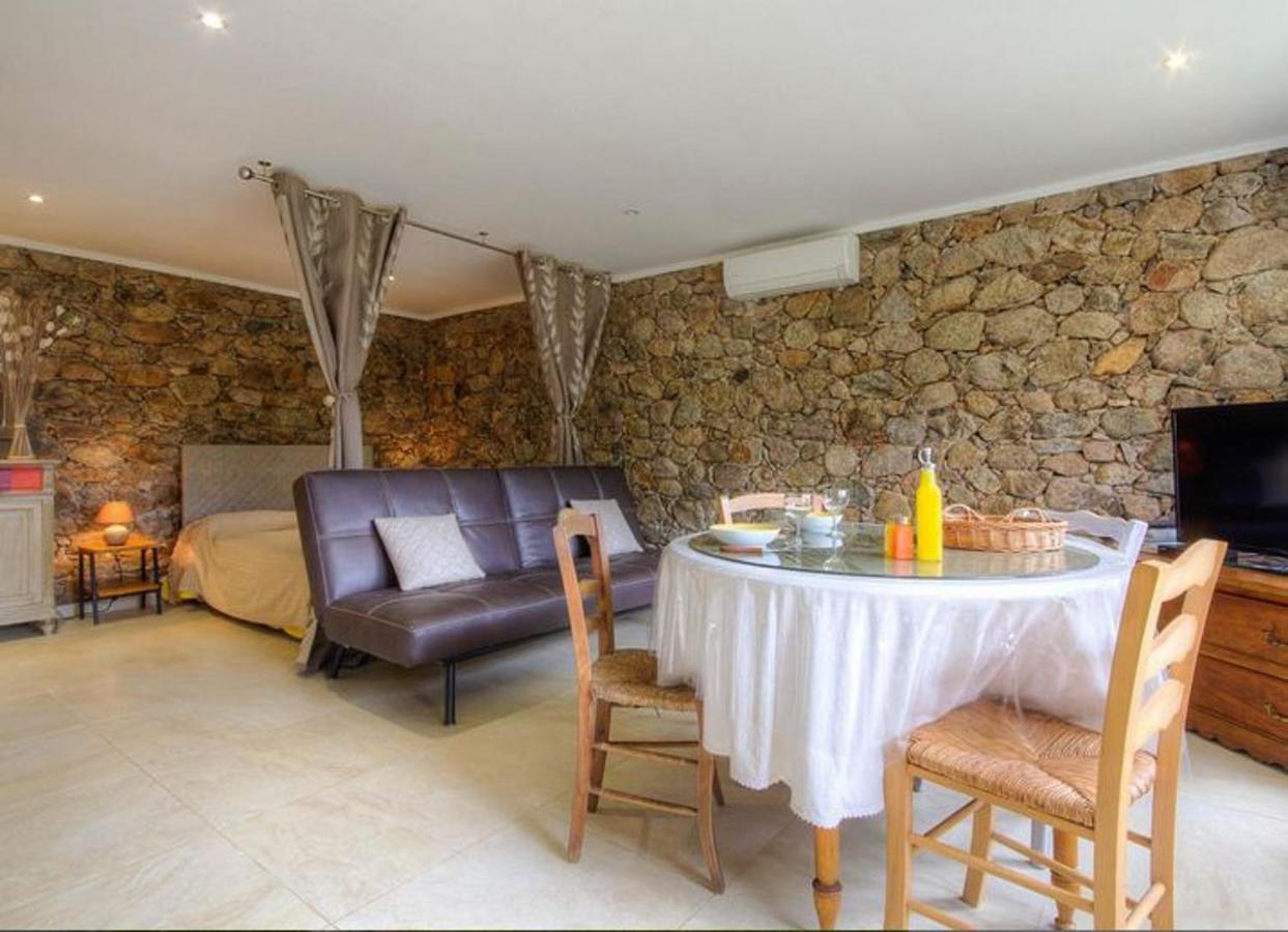 Studio avec jardin amenage et wifi a Moltifao Exterior foto